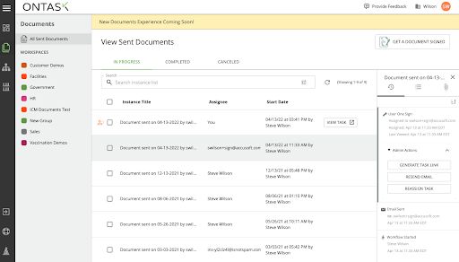 April 2022 Product Release Notes Docubee - Amazing Gradient Art - Retina