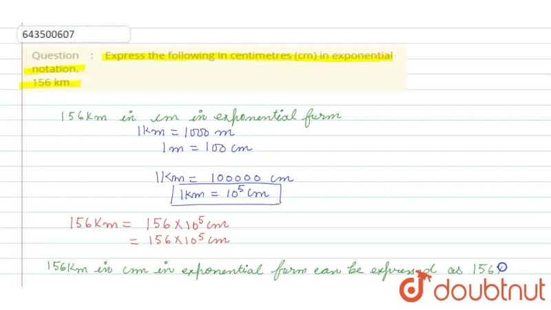Solved Express 3698m In Cm Using Exponential Notation Chegg Com - Gorgeous Mobile City Arts | Free Download