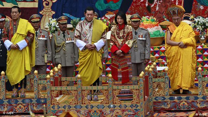 Konigliche Hochzeit In Bhutan Asien Dw 13 10 2011