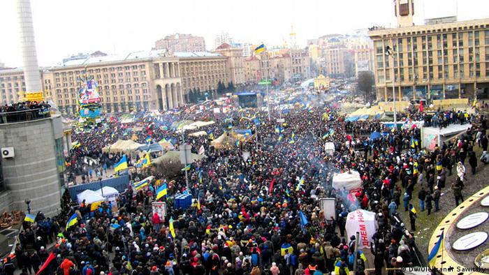 Opozicija U Bjelorusiji Se Nada Uspjehu Protesta U Ukrajini Evropa Dw 16 02 2014