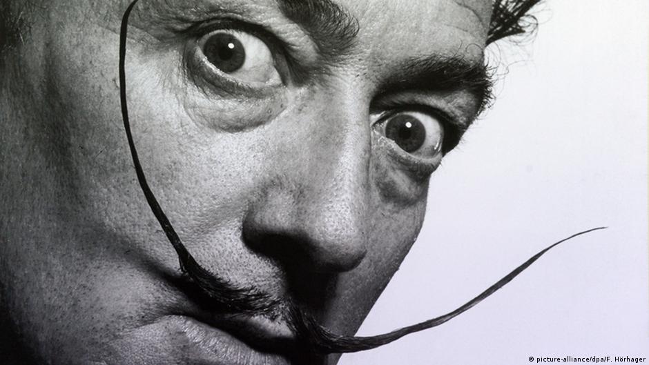 Salvador Dali S Exhumation Even His Iconic Mustache Survived Arts Dw 21 07 2017