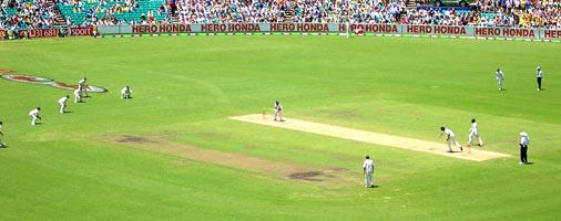 Cricket Spielfeld : Cricket Funf Tage Spiel Und Spass Sind Kein Zuckerschlecken Kultur Dw 27 04 2007