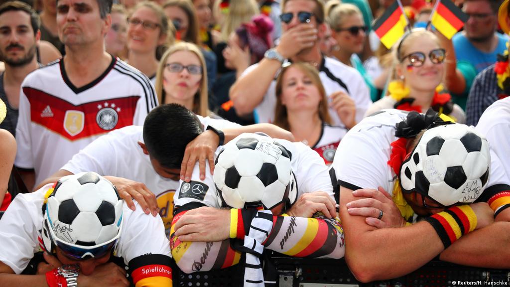 Hame Und Mitgefuhl So Reagiert Die Welt Auf Das Wm Aus Fur Deutschland Sport Dw 28 06 2018