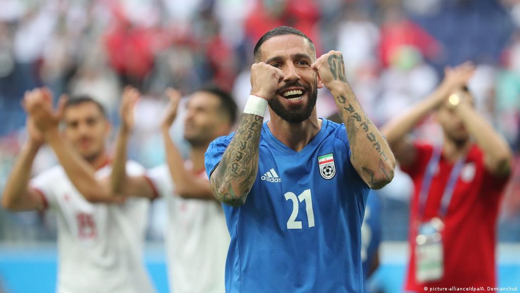Iran′S Tattoo Taboo Hounds Footballer Ashkan Dejagah | Sports | German Football And Major International Sports News | Dw | 17.08.2018 576_x_1024_jpg