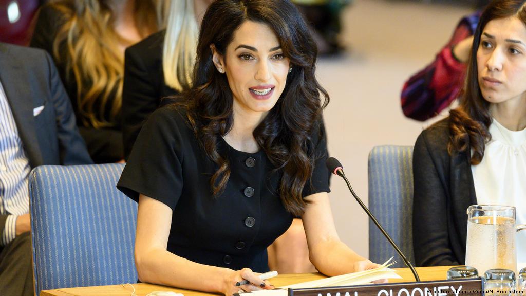 Amal Clooney : Amal Clooney Quits Uk Envoy Role Over Brexit Deal Breach News Dw 18 09 2020