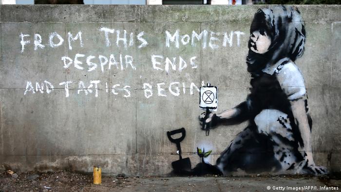 Mutmassliches Banksy Werk In London Aufgetaucht Kunst Dw 26 04 2019