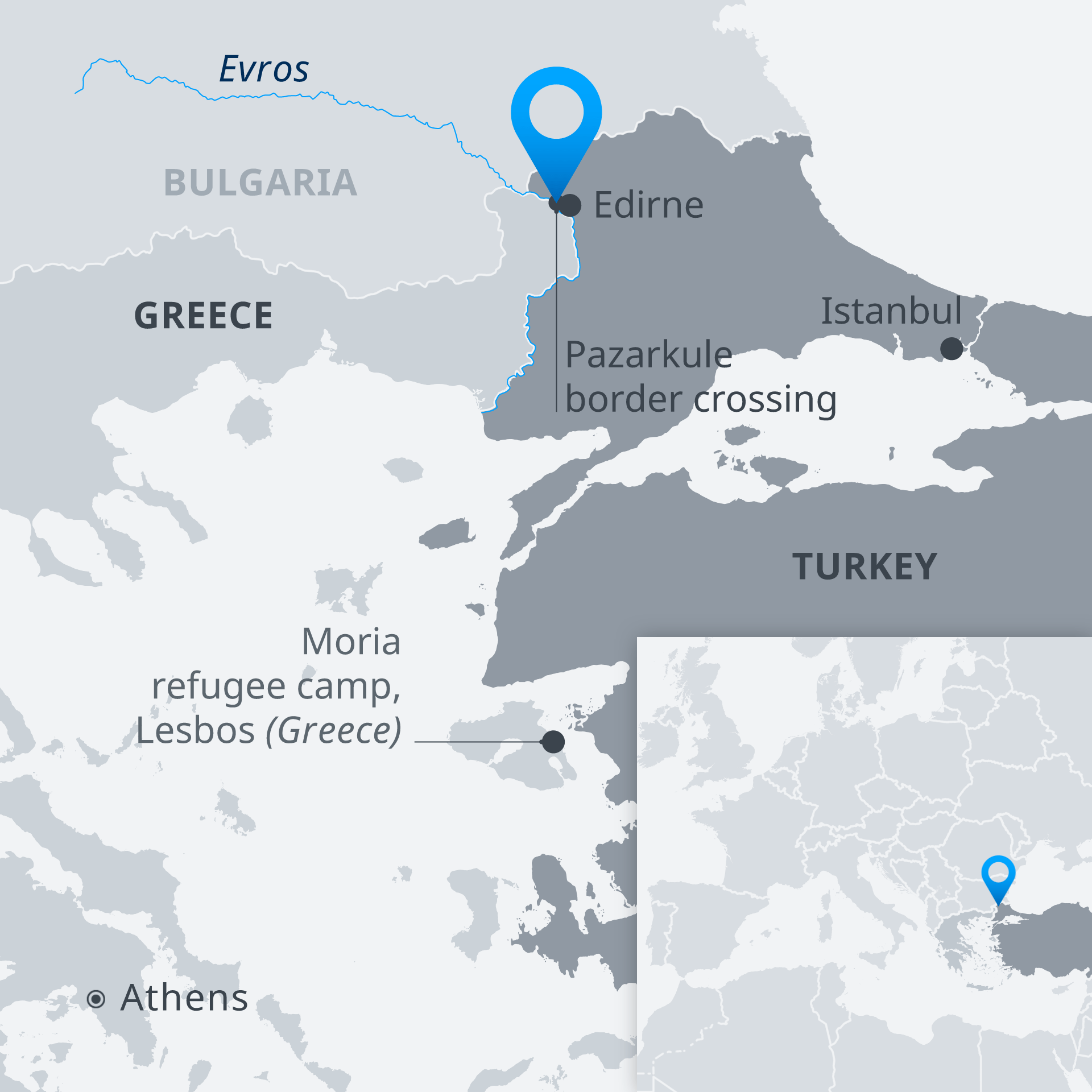 Even today, turkey ranks among the top travel destinations in the wo. Migrants At Turkish Greek Border We Want Another Life Europe News And Current Affairs From Around The Continent Dw 03 03 2020