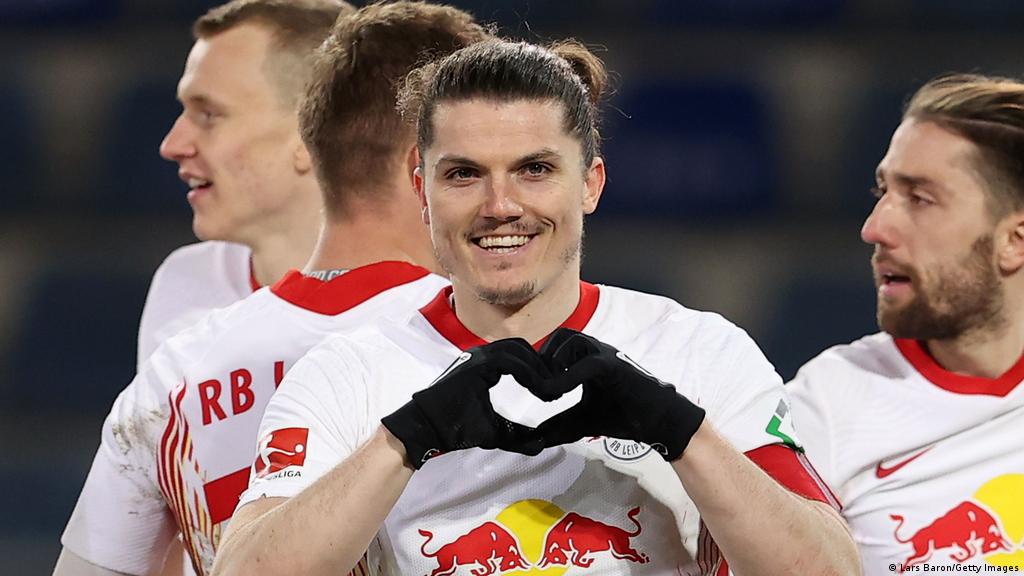 Spieltag) mit torschützen, aufstellungen, wechseln, gelben und roten . Bundesliga Rb Leipzig Beat Bielefeld To Maintain Pressure On Bayern Munich Sports German Football And Major International Sports News Dw 19 03 2021