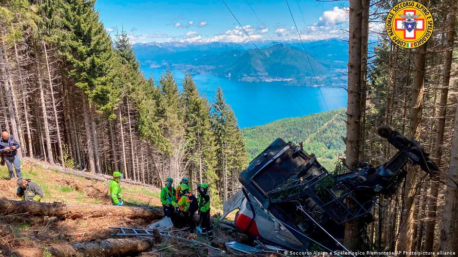 italy several dead after cable car accident news dw 23052021 on car accident vail colorado today