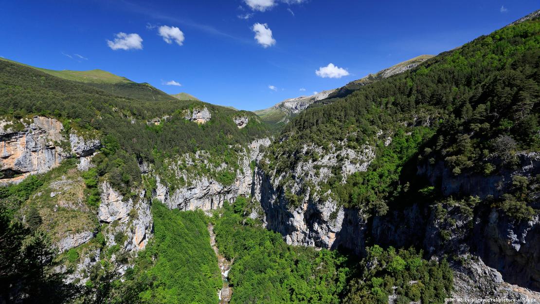 Humnera Rio Yaga në parkun kombëtar spanjoll Ordessa Humnera Rio Yaga në parkun kombëtar spanjoll Ordessa