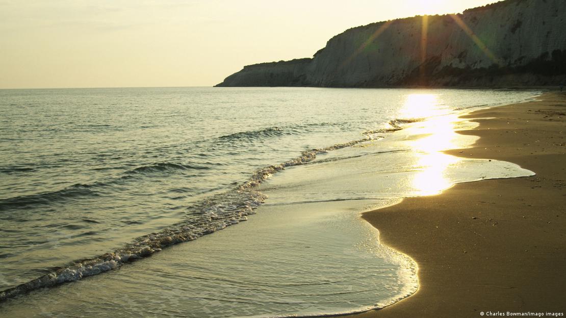 Atardecer en una playa de Sicilia.