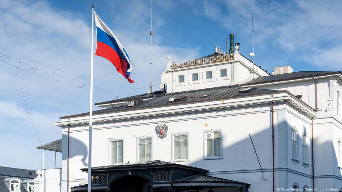 Embajada rusa en Copenhague, Dinamarca.