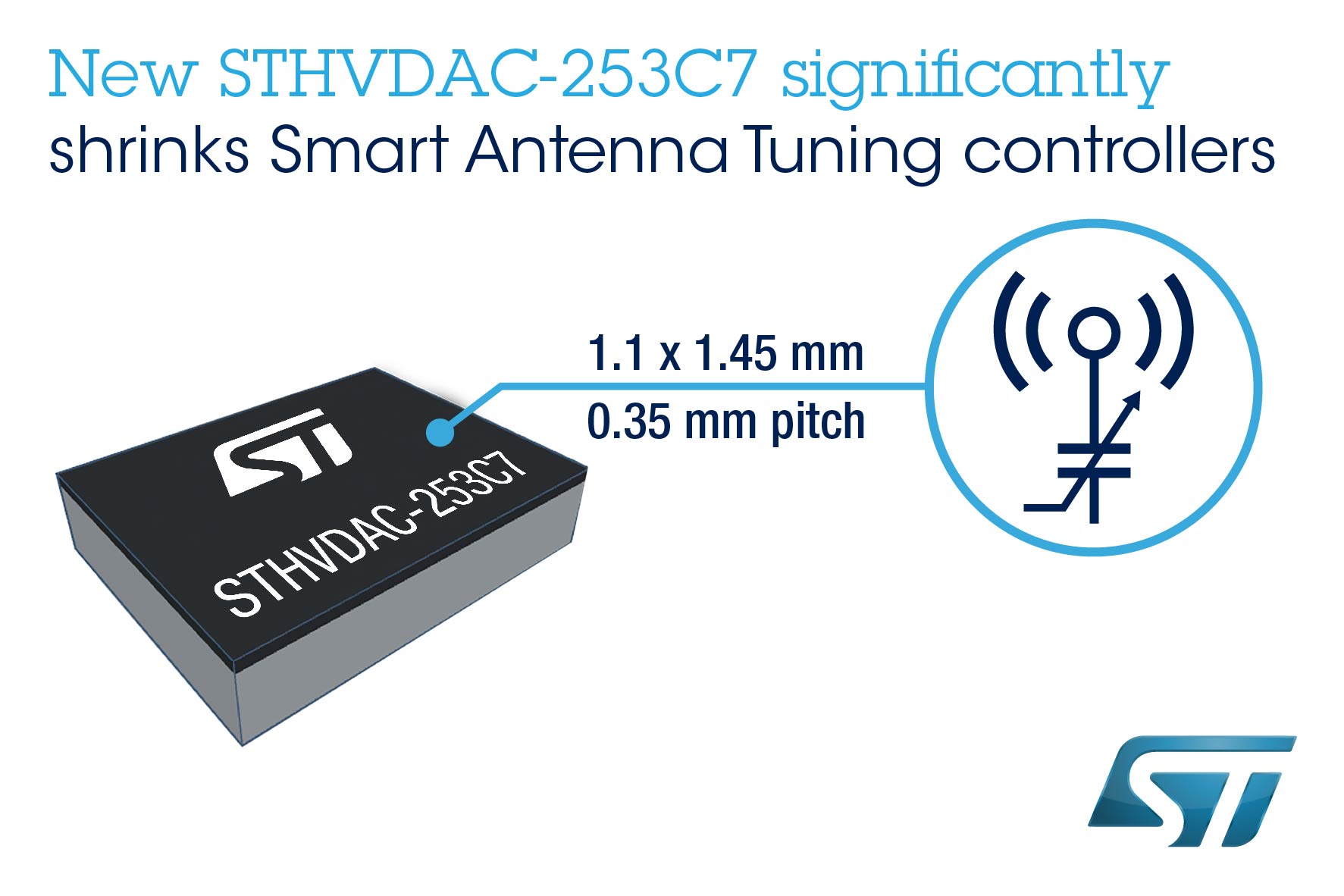 St Shrinks Antenna Tuning Circuits