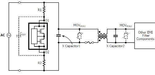 X Capacitor Discharger For Iec60335 Home Appliances Works Up