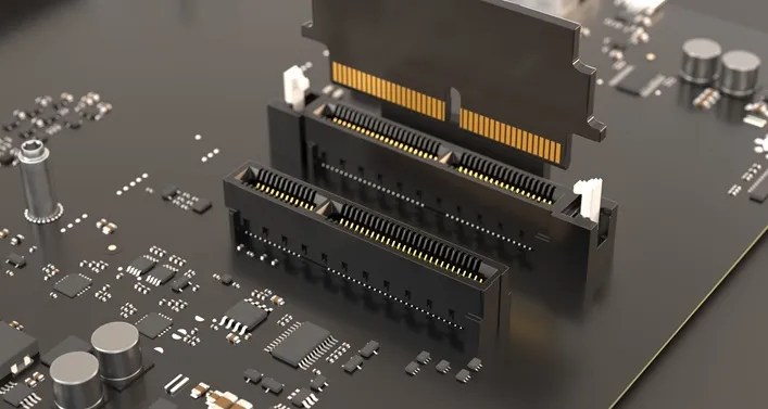 يتصل Samtec بإنشاء مآخذ بطاقة حافة الملعب مقاس 0.80 مم