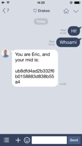 If you know a bit of python/php, you can make your own simple code and host it on free web . How To Get A Line User Mid