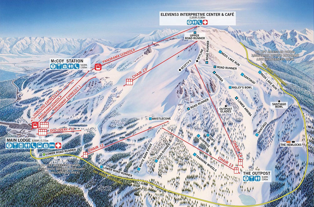 Mammoth Skiing Resort Guide Evo Mammoth Backside 