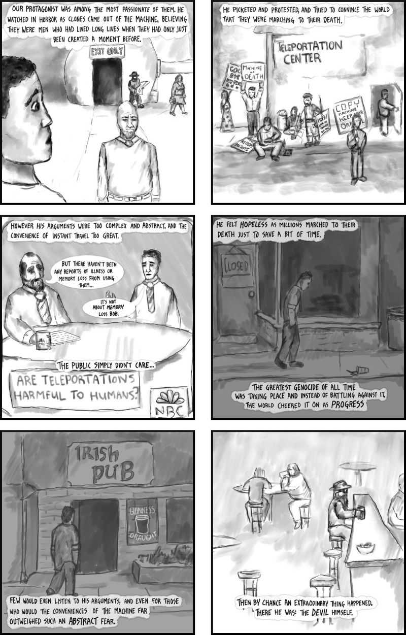 The Machine Existential Comics - Ultra HD 8K Geometric Patterns | Free Download