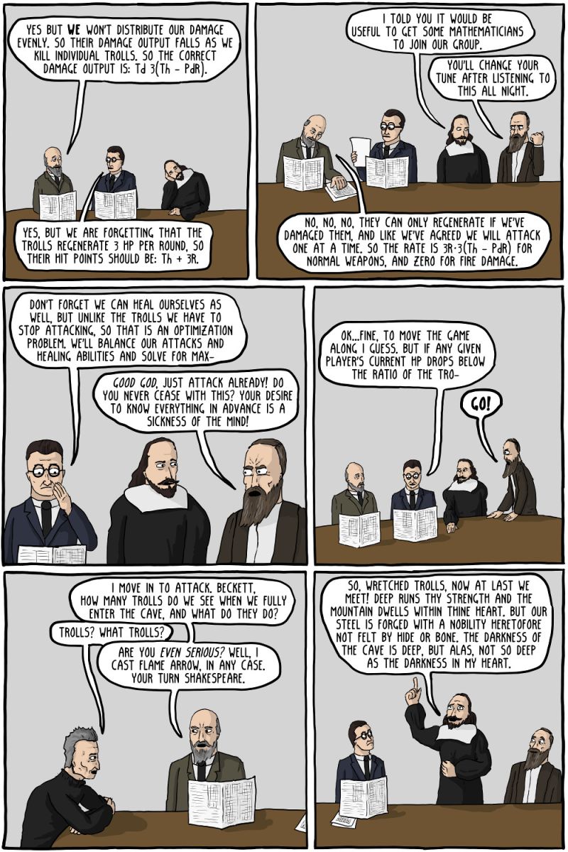 Existential Chess Existential Comics - Vintage Illustrations - High Quality HD Collection