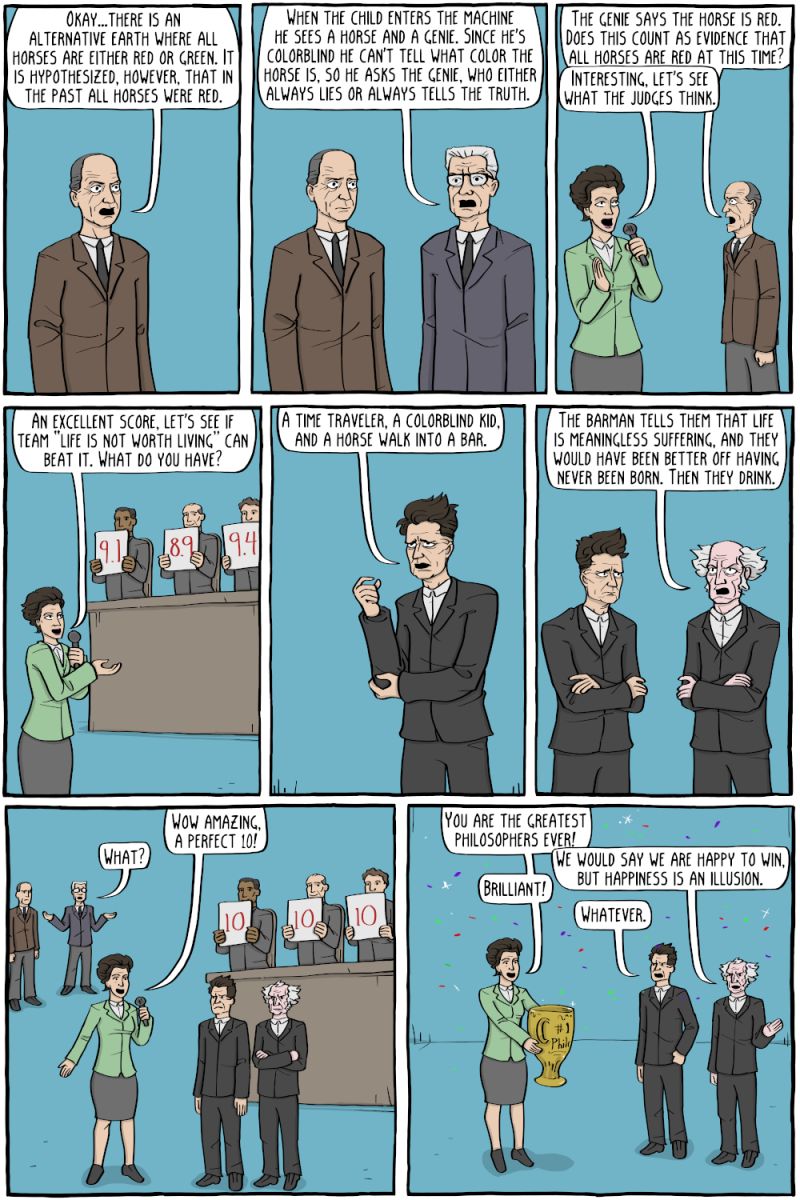 The Dancer Existential Comics - Best City Textures in Desktop