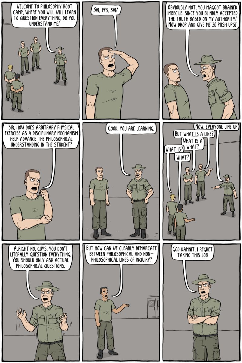 Superphilosopher Existential Comics - Ocean Pictures - Elegant High Resolution Collection