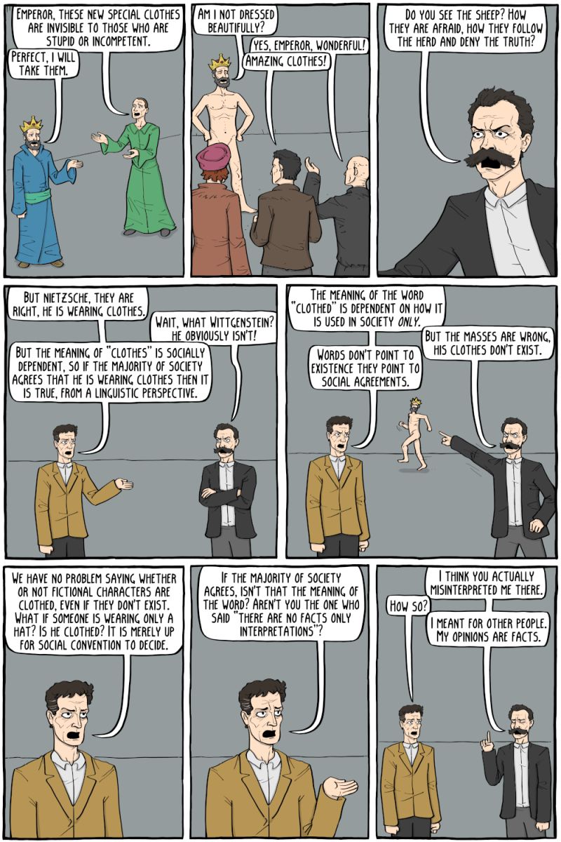 Ludwig Wittgenstein Existential Comics - High Quality High Resolution Minimal Designs | Free Download