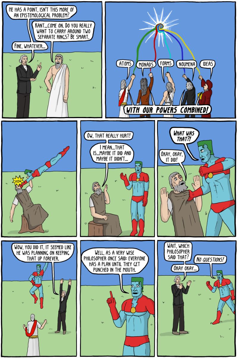 Verificationist Man Existential Comics - HD Vintage Images for Desktop