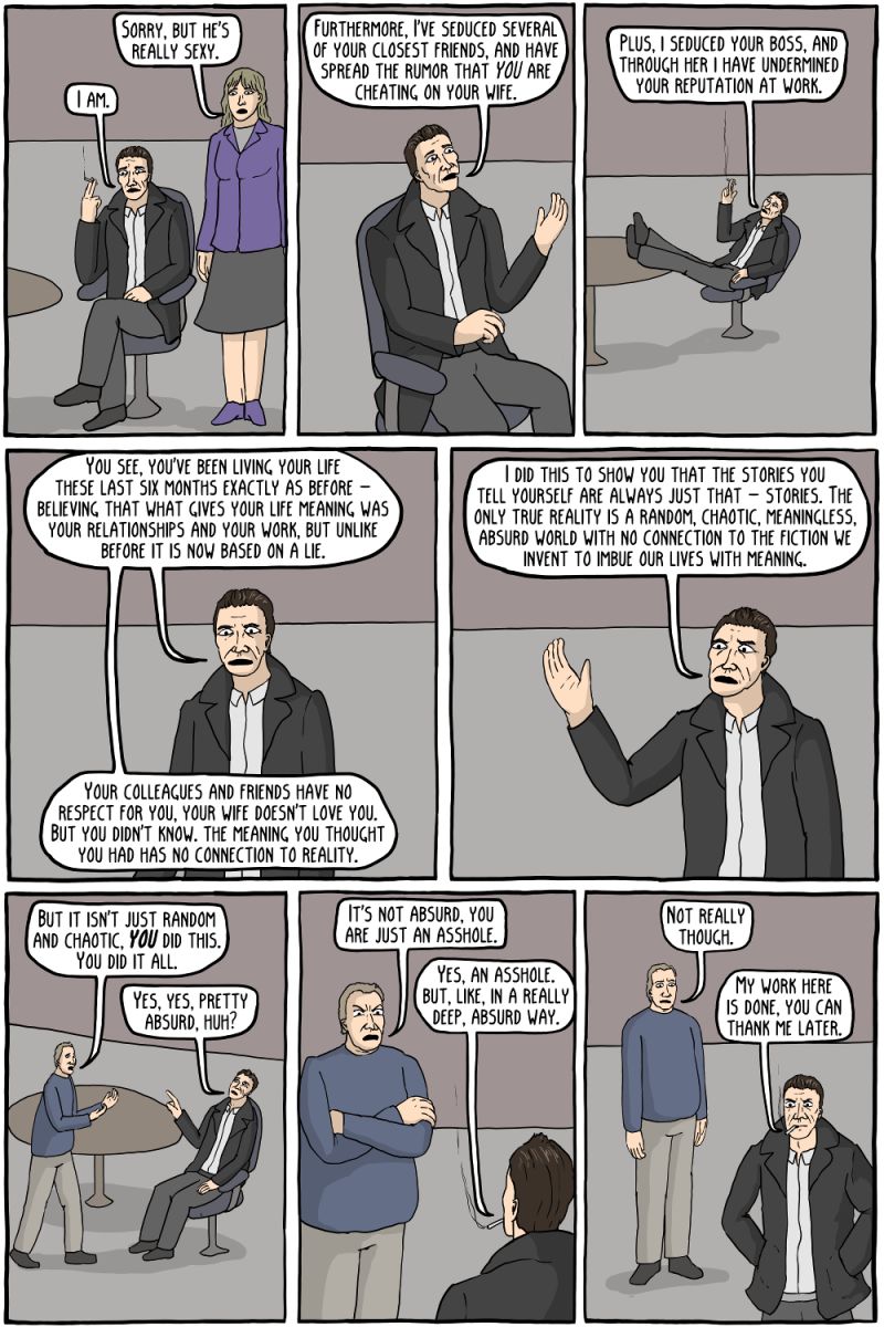 Cartesian Pickup Advice Existential Comics - Best Minimal Arts in HD