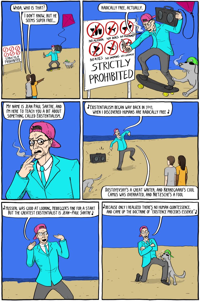 Epictetus Existential Comics - Incredible Desktop Landscape Textures | Free Download