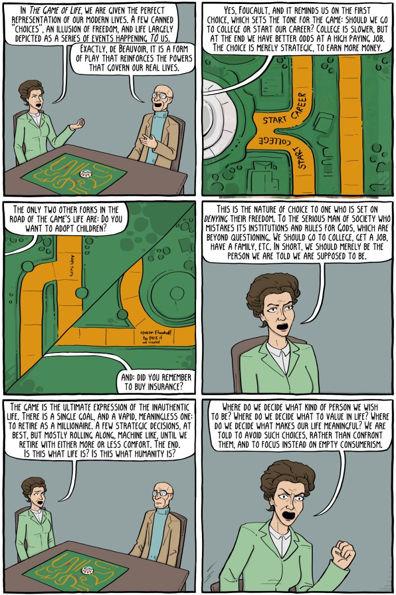 Simone Weil Existential Comics - Download Modern Gradient Design | Full HD