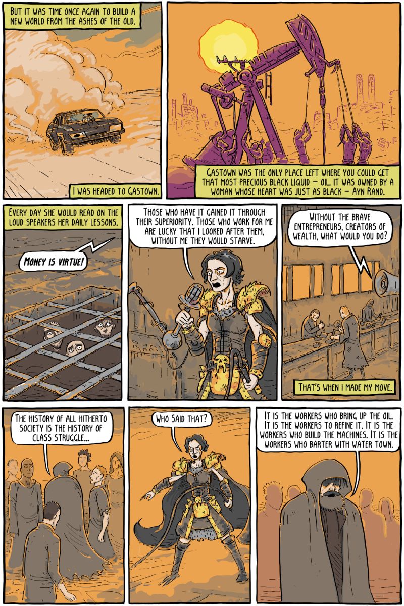 Marx The Comics Journal - 8K Dark Arts for Desktop