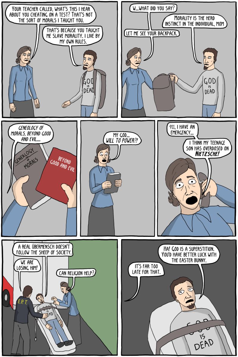 Existential Chess Existential Comics - Vintage Illustration Collection - Mobile Quality