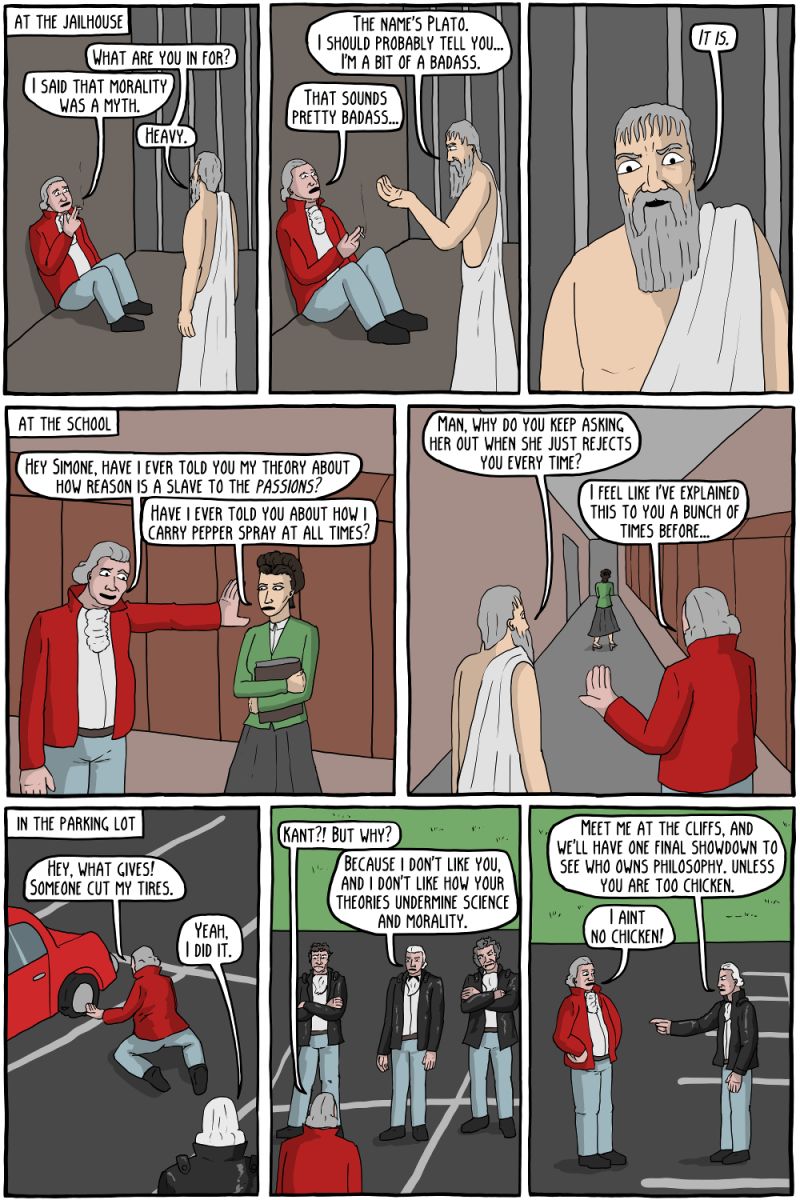 Immanuel Kant Existential Comics - Nature Patterns - Modern HD Collection