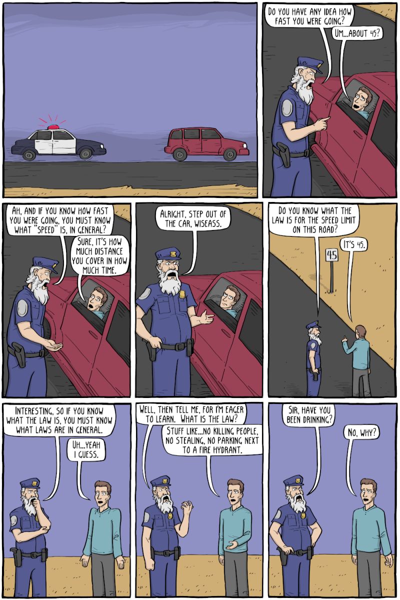 Socratic Hostage Negotiations Existential Comics - Space Image Collection - Retina Quality