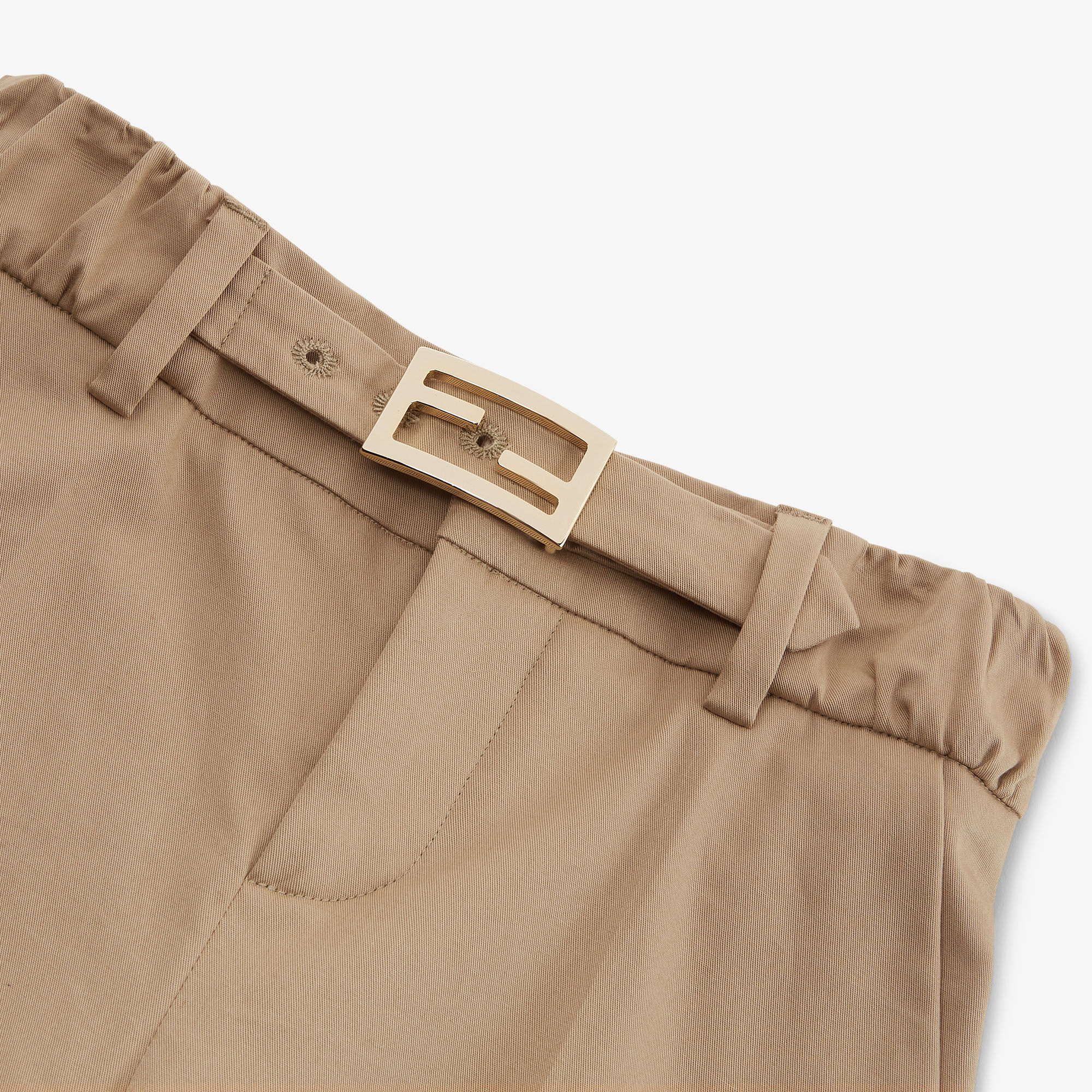 Bermuda Junior - Bermuda Junior In Gabardina Color Biscotto | Fendi 2000_x_2000_jpg