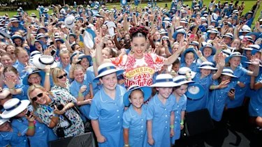 Katy perry was born katheryn elizabeth hudson on october 25, 1984 in santa barbara, california to mary christine hudson (née perry) & maurice keith hudson. Katy Perry review: More fairy godmother than provocative