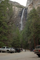 Bridalveil Parking Lot Yosemite - Day After Christmas 2004
