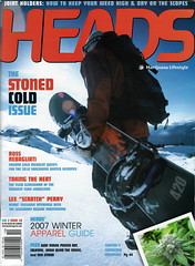 Ross article - Heads magazine cover