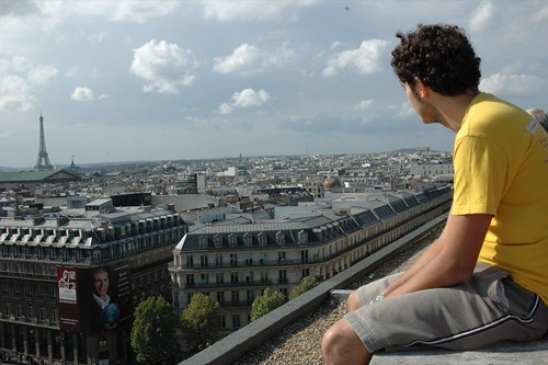 Yo observando París