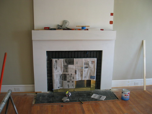 installed and painted