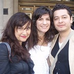 outside city hall my 2 best friends