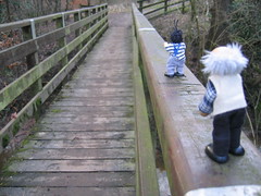 That's one way of getting across a bridge