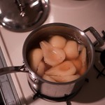 Pear poaching 1