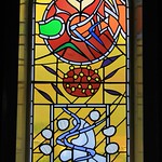 Stained Glass Window - Flateyri Church, Iceland (2)