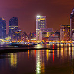 Chasing the rainbow in the nights