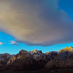 02468764-72-Sunrise Over Snow Covered Red Rock Canyon-3-HDR