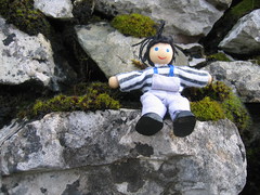 Mossy dry stone walls