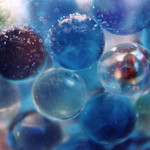 Blue bubbles