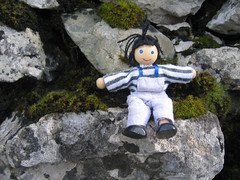 Mossy dry stone walls