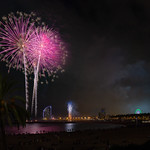 Fireworks hotel W BCN